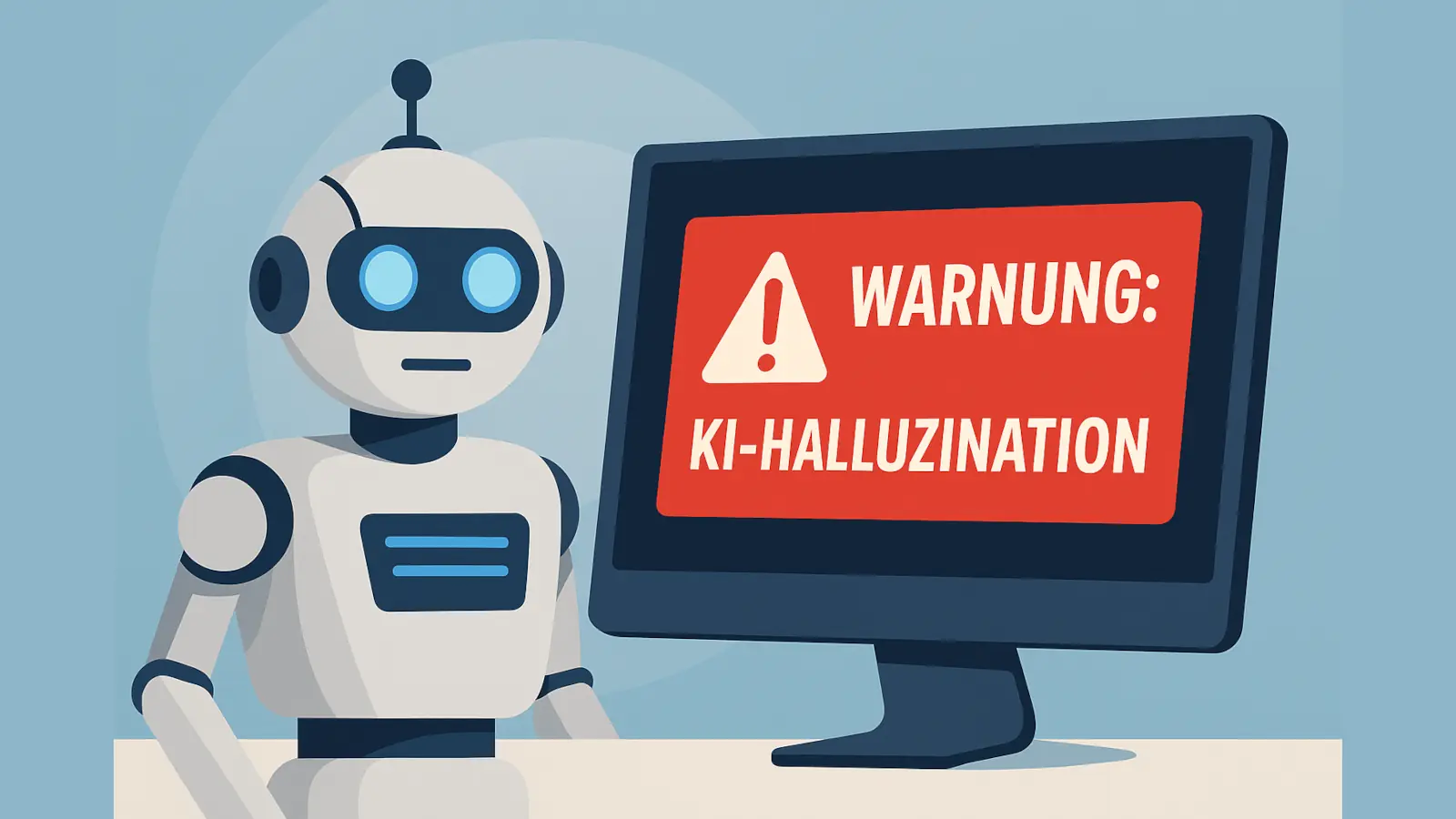 Intelligence artificielle générant des citations inventées sur écran