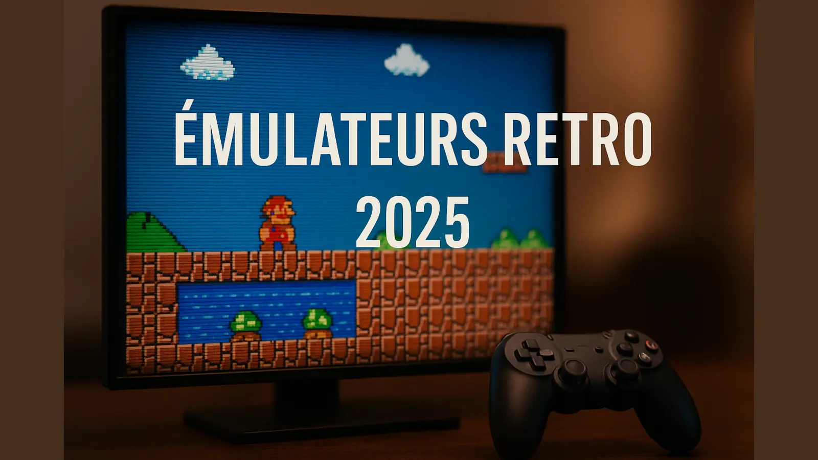 Guide des émulateurs rétro 2025 avec aperçu shader CRT